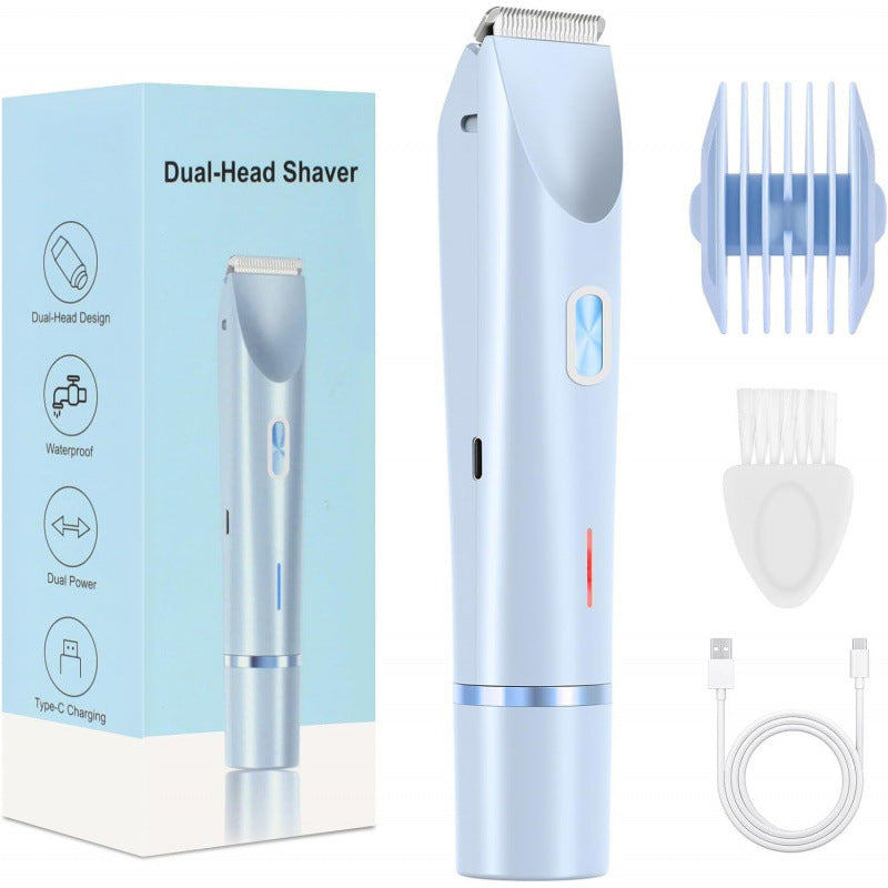 2-in-1 Electric Bikini Trimmer – Smooth, Gentle & Effortless Hair Removal for Women