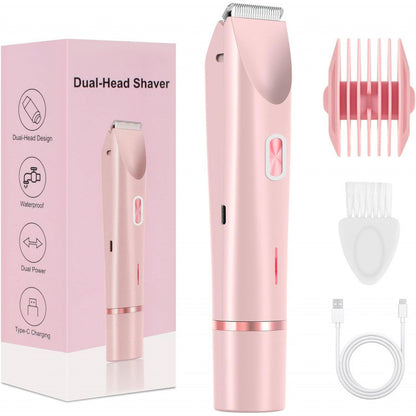 2-in-1 Electric Bikini Trimmer – Smooth, Gentle & Effortless Hair Removal for Women