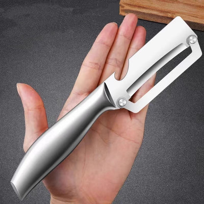 2-in-1 Fruit & Veggie Peeler with Built-in Bottle Opener