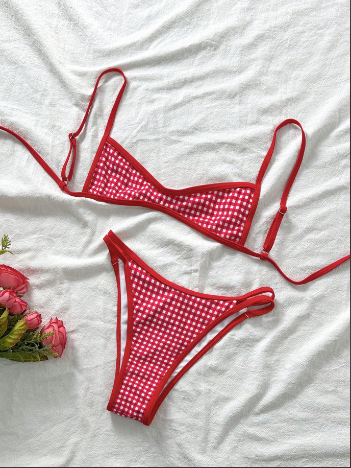 Floral Print Bikini Set – Two-Piece Chic Summer Swimsuit for Beach & Vacation
