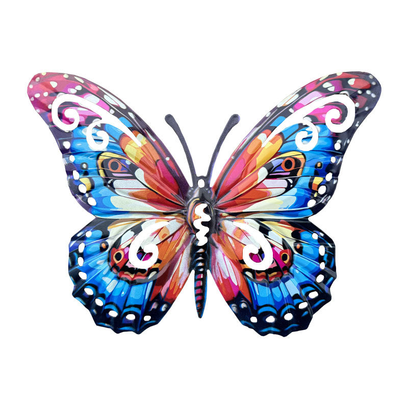 3D Metal Butterfly Wall Decor – Vibrant Outdoor Garden Art
