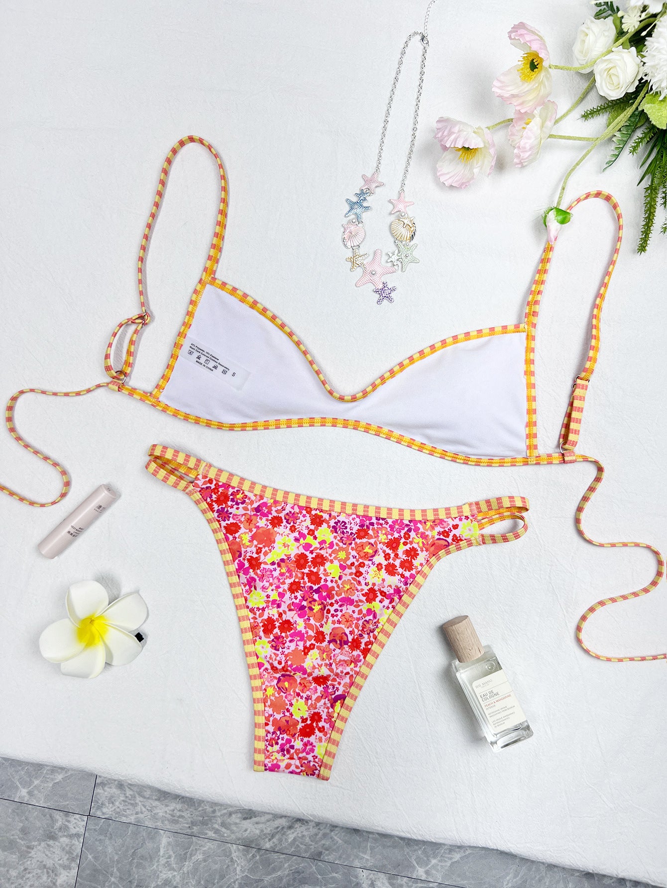 👙Floral Print Bikini Set – Two-Piece Chic Summer Swimsuit for Beach & Vacation