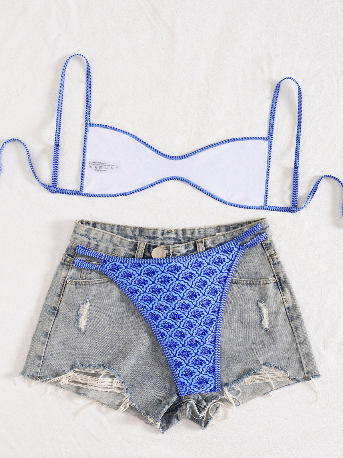 Floral Print Bikini Set – Two-Piece Chic Summer Swimsuit for Beach & Vacation