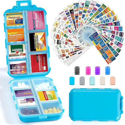 Portable Travel Pill Organizer