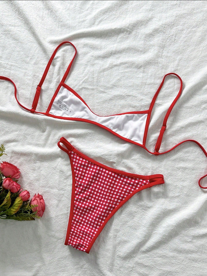 Floral Print Bikini Set – Two-Piece Chic Summer Swimsuit for Beach & Vacation