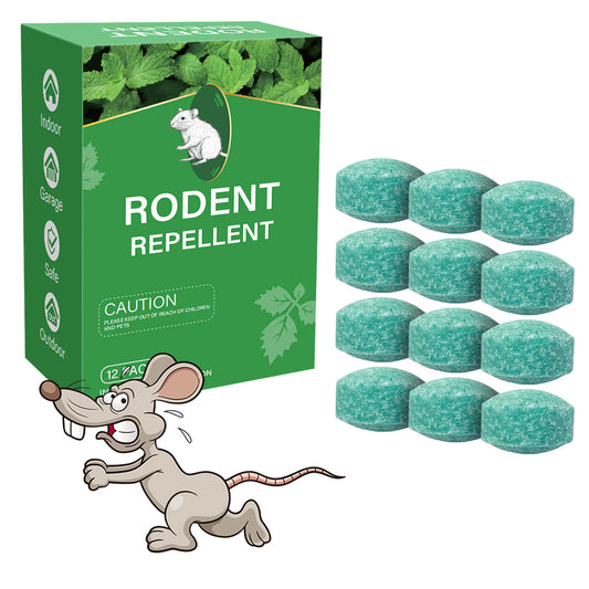 🌿Natural Peppermint Rodent Repellent Balls – 12 Pack Indoor & Outdoor Pest Control