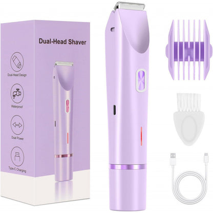 2-in-1 Electric Bikini Trimmer – Smooth, Gentle & Effortless Hair Removal for Women