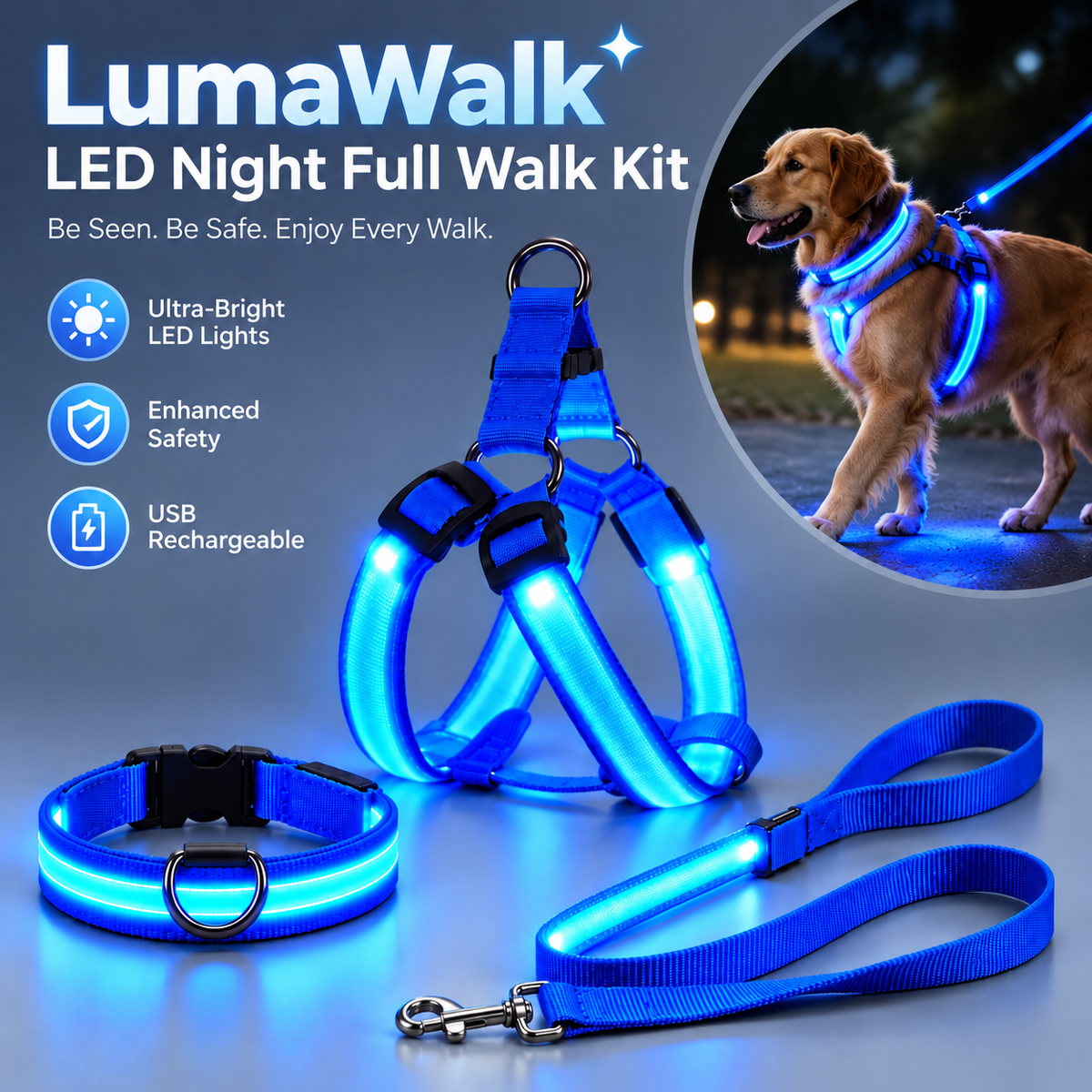 LumaWalk LED Night Full Walk Kit