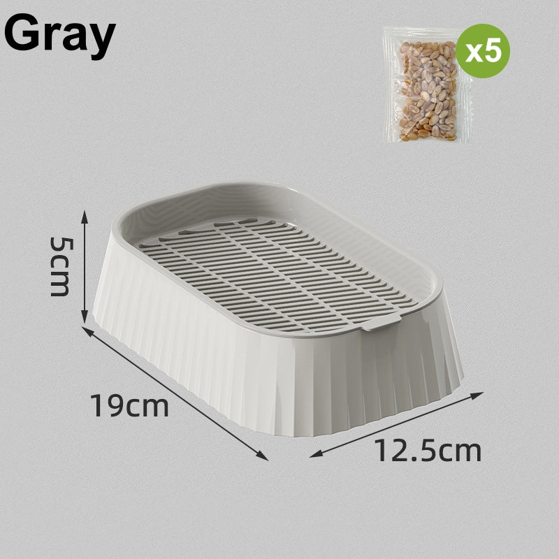 Organic Cat Grass Kit Indoor Wheat Grass with Hydroponic Planter