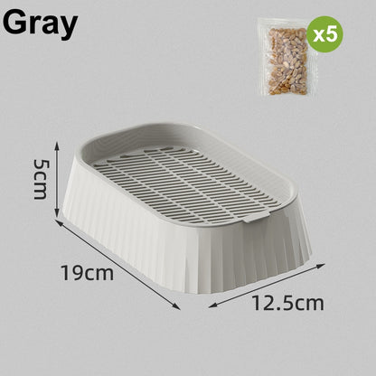 Organic Cat Grass Kit Indoor Wheat Grass with Hydroponic Planter
