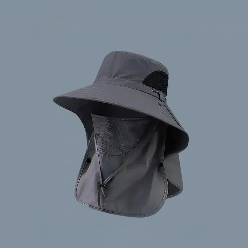 Detachable Outdoor Fishing Face Covering Neck Protection Sun Hat