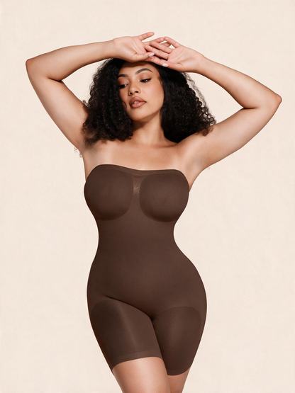 Strapless Sculpting Shapewear Bodysuit