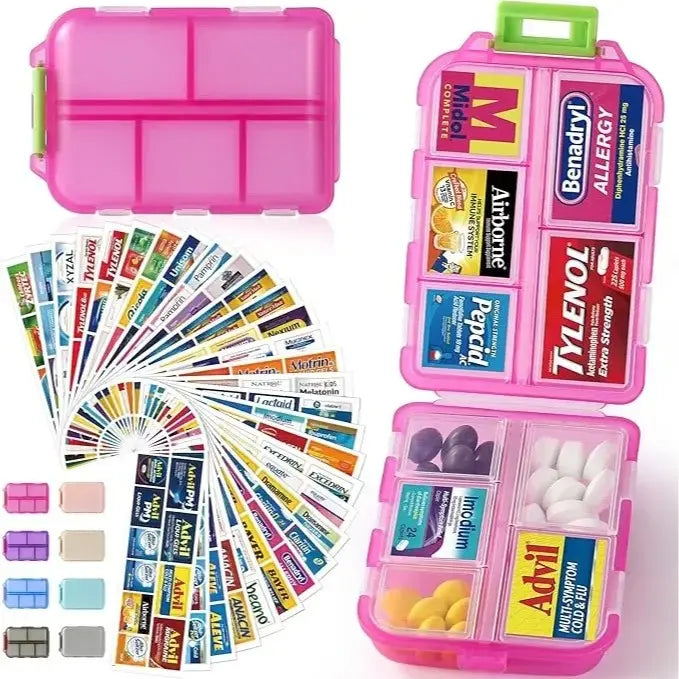 💊Portable Travel Pill Organizer