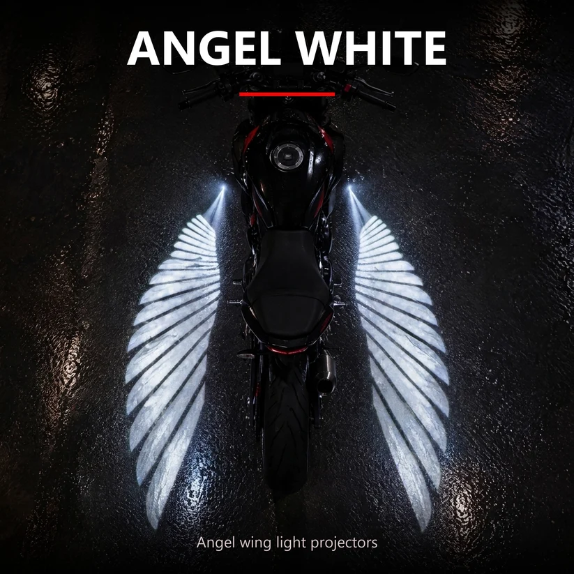 Angel Wing Light Projectors for Motorcycles