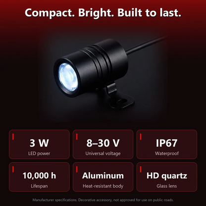 Angel Wing Light Projectors for Motorcycles