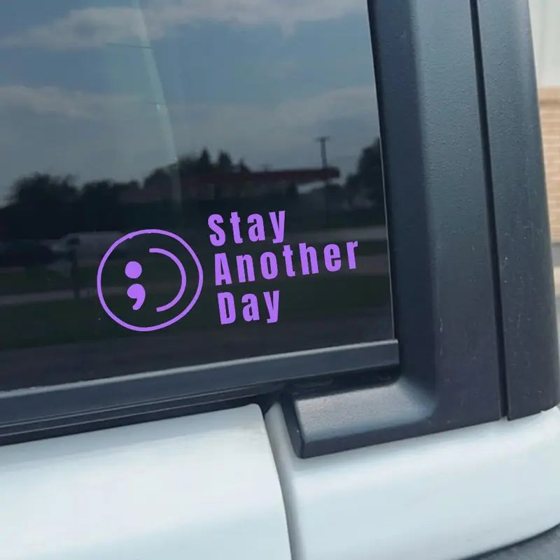 8PCS Stay Another Day Car Decal / Permanent Sticker
