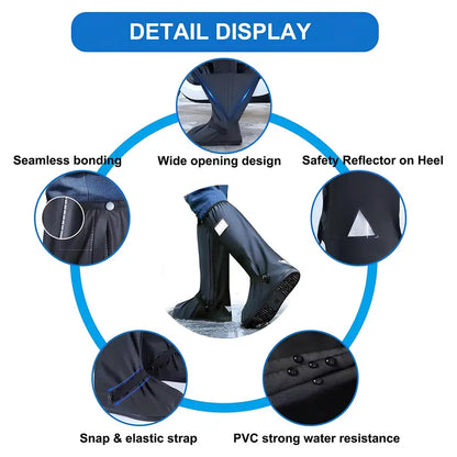 Waterproof Rain Shoe Covers 2-Pack