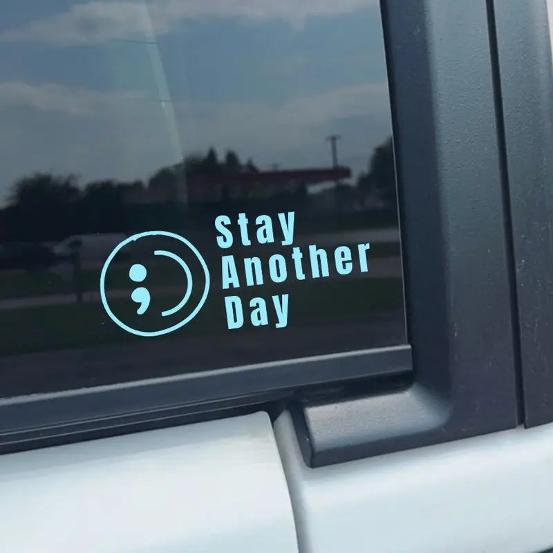 8PCS Stay Another Day Car Decal / Permanent Sticker