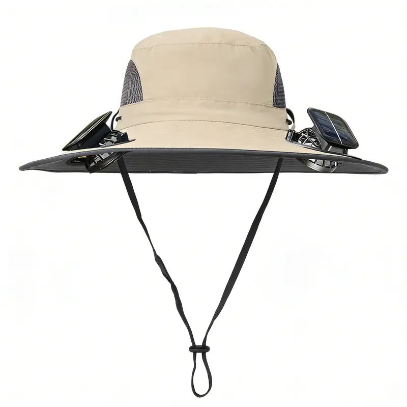 Ultralight Solar Dual Fan Cooling Sun Hat