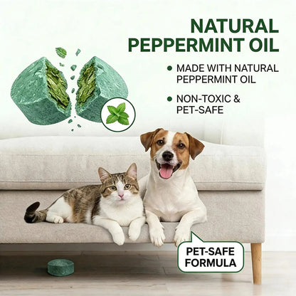 Natural Peppermint Rodent Repellent Balls – 12 Pack Indoor & Outdoor Pest Control