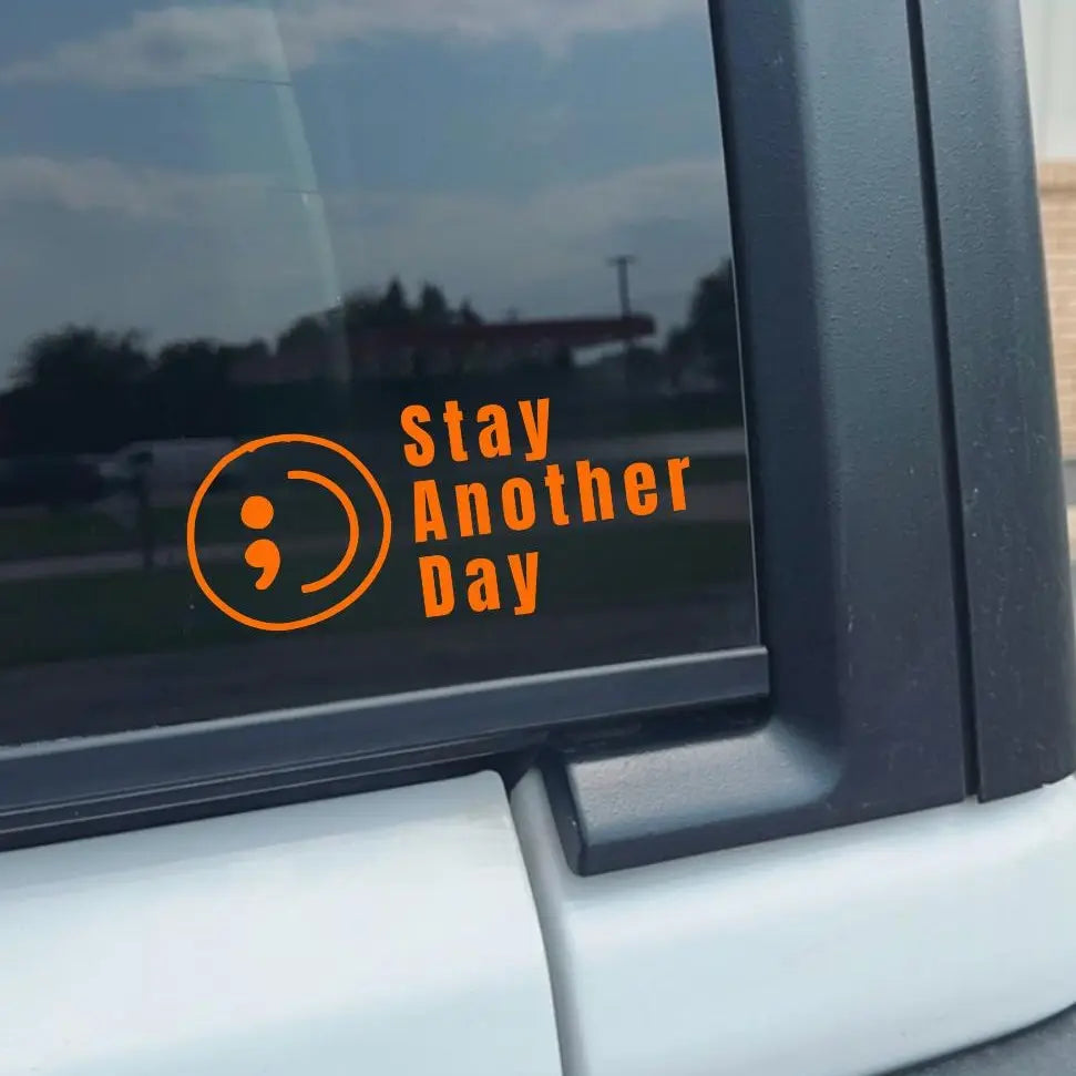 8PCS Stay Another Day Car Decal / Permanent Sticker