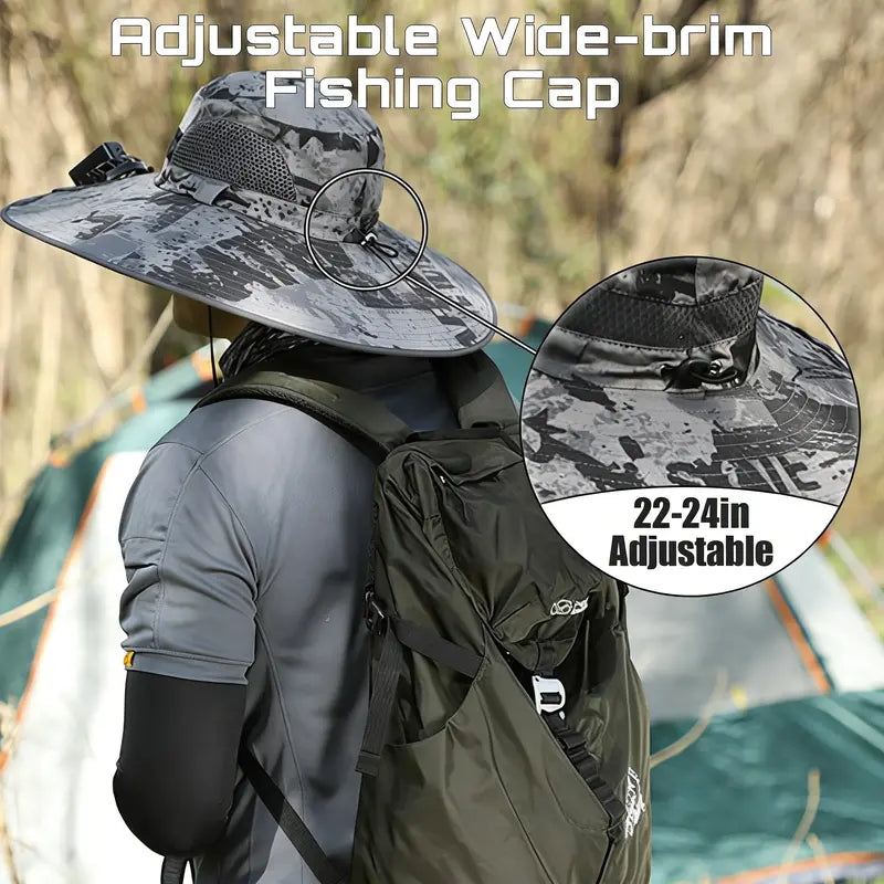 Ultralight Solar Dual Fan Cooling Sun Hat