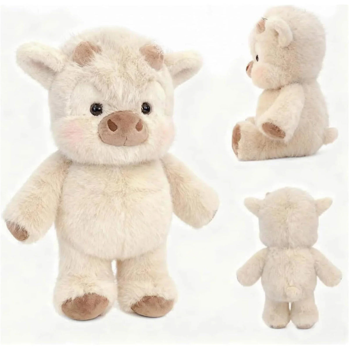 Running Highland Cow Plushie