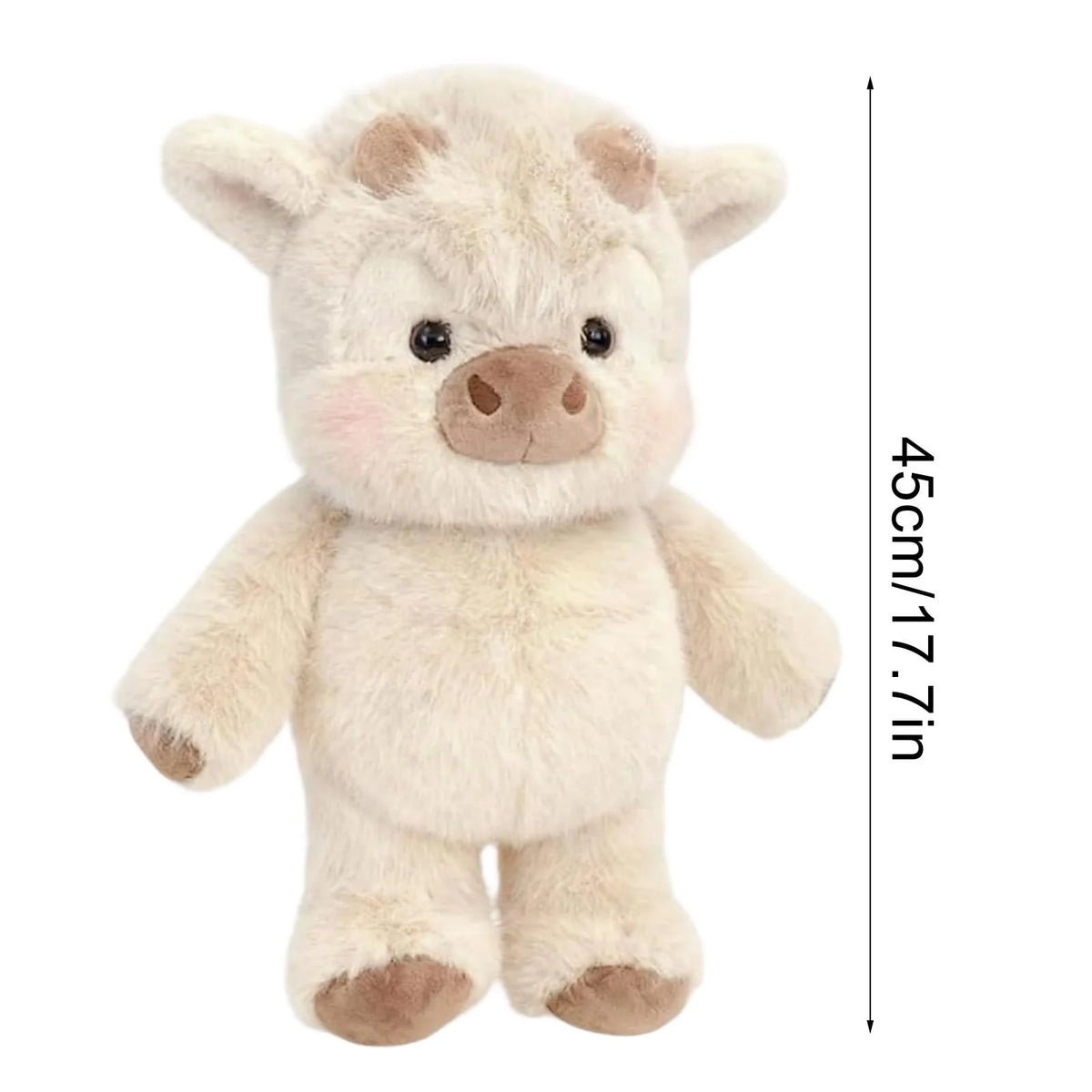 Running Highland Cow Plushie