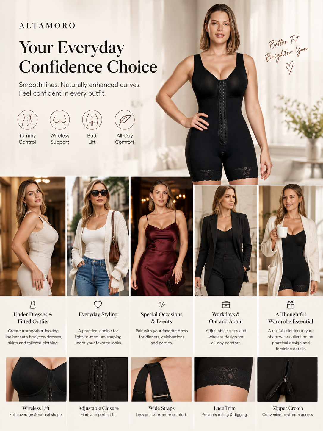 The Forma Seamless Sculpt Bodysuit