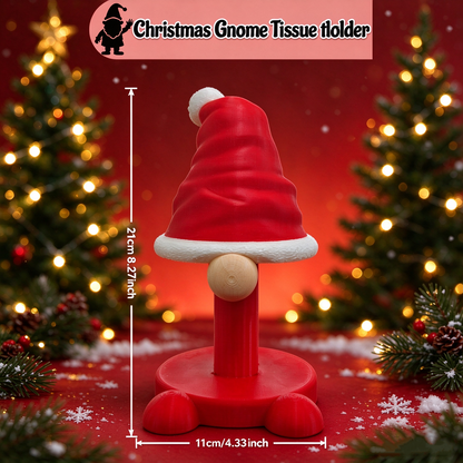 Christmas Gnome Paper Towel Holder – Cute Holiday Kitchen Decor