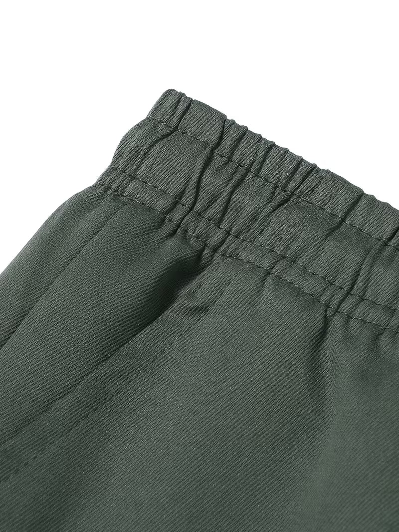 Men’s Summer 2-Pack Cargo Shorts with Multiple Pockets