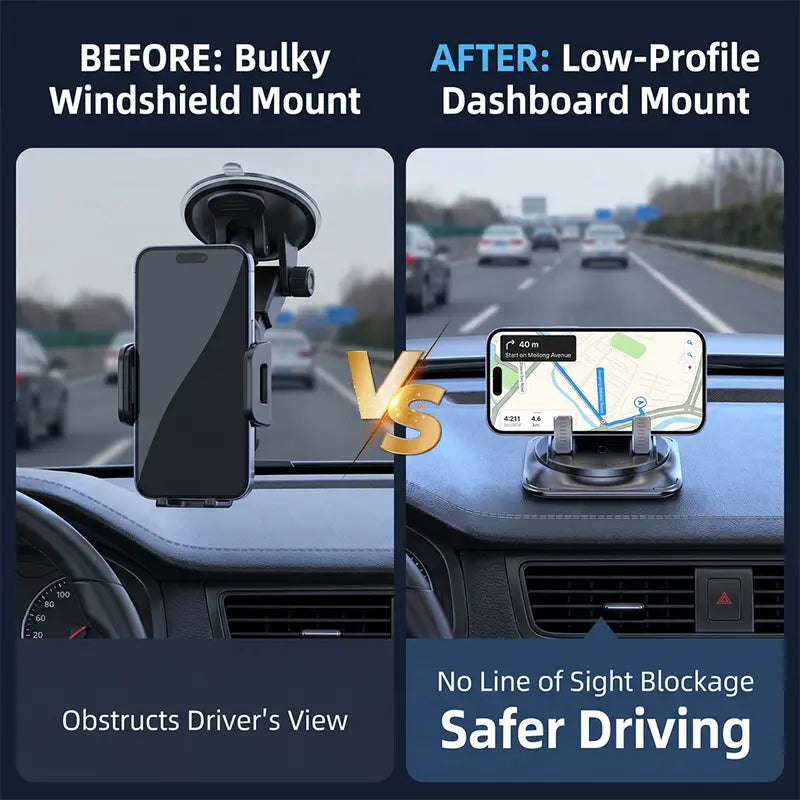 Car Phone Holder 360 Degree Rotation
