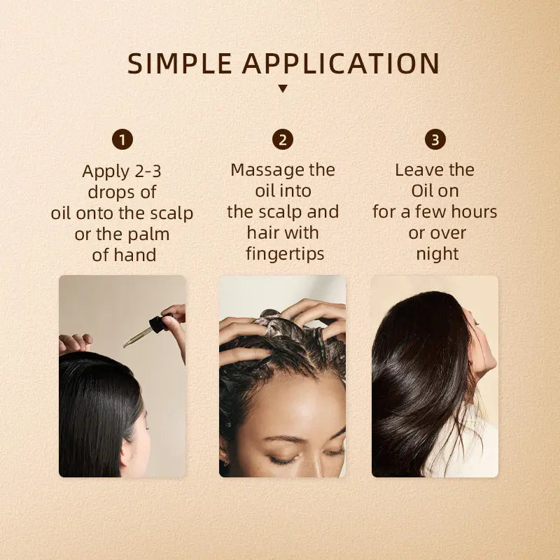 100% Pure Batana Hair Care Set – Shampoo, Oil & Hair Mask for Thicker, Fuller Hair