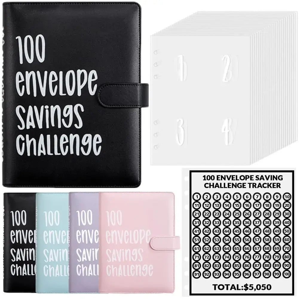 💵 100 Days Dollar Saving Envelope Kit