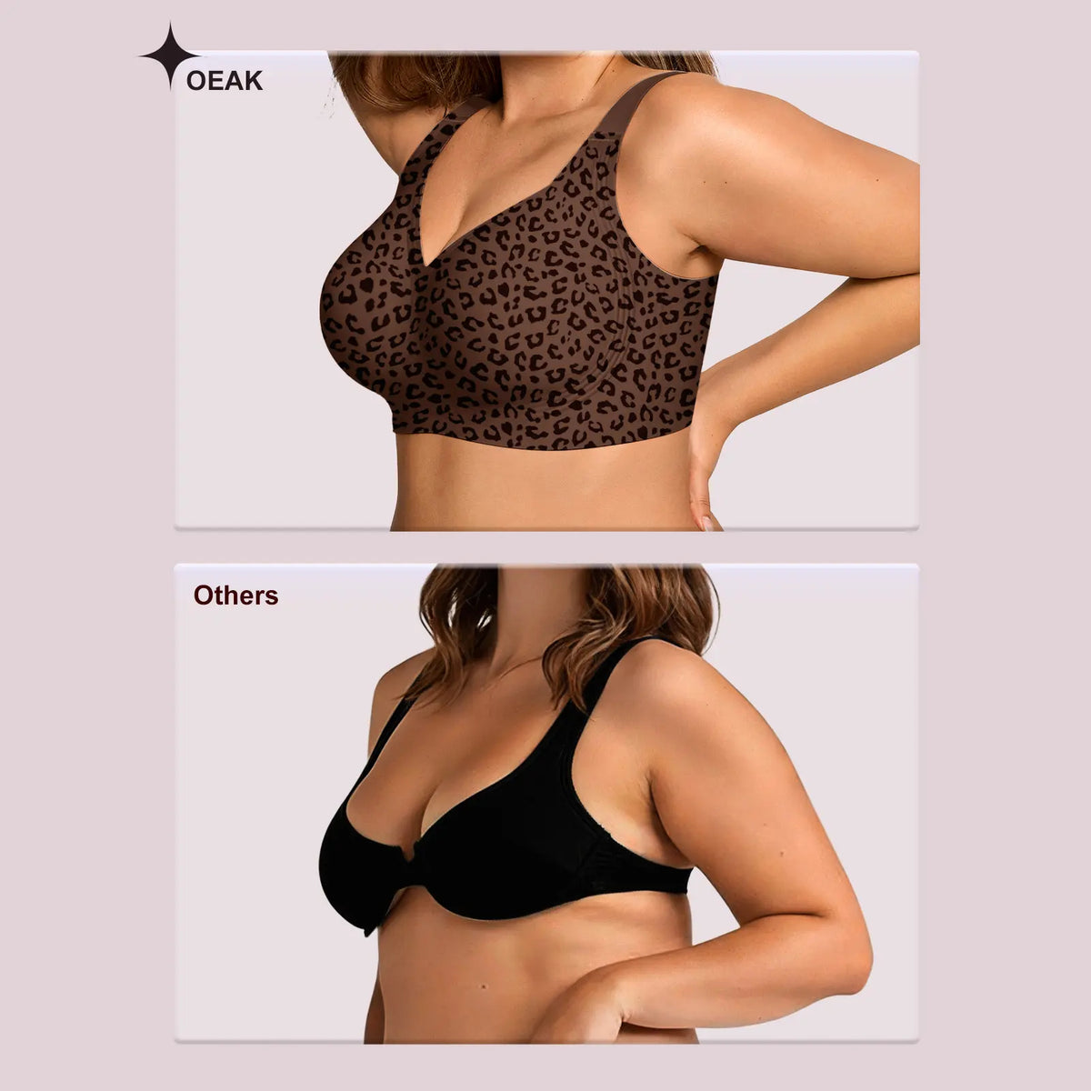 💜Jelly Bra Plus Size Supportive Seamless Bra