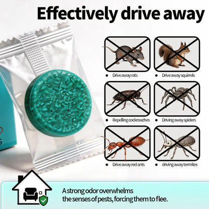 12-Pack Rodent Repellent Balls for Home Kitchen