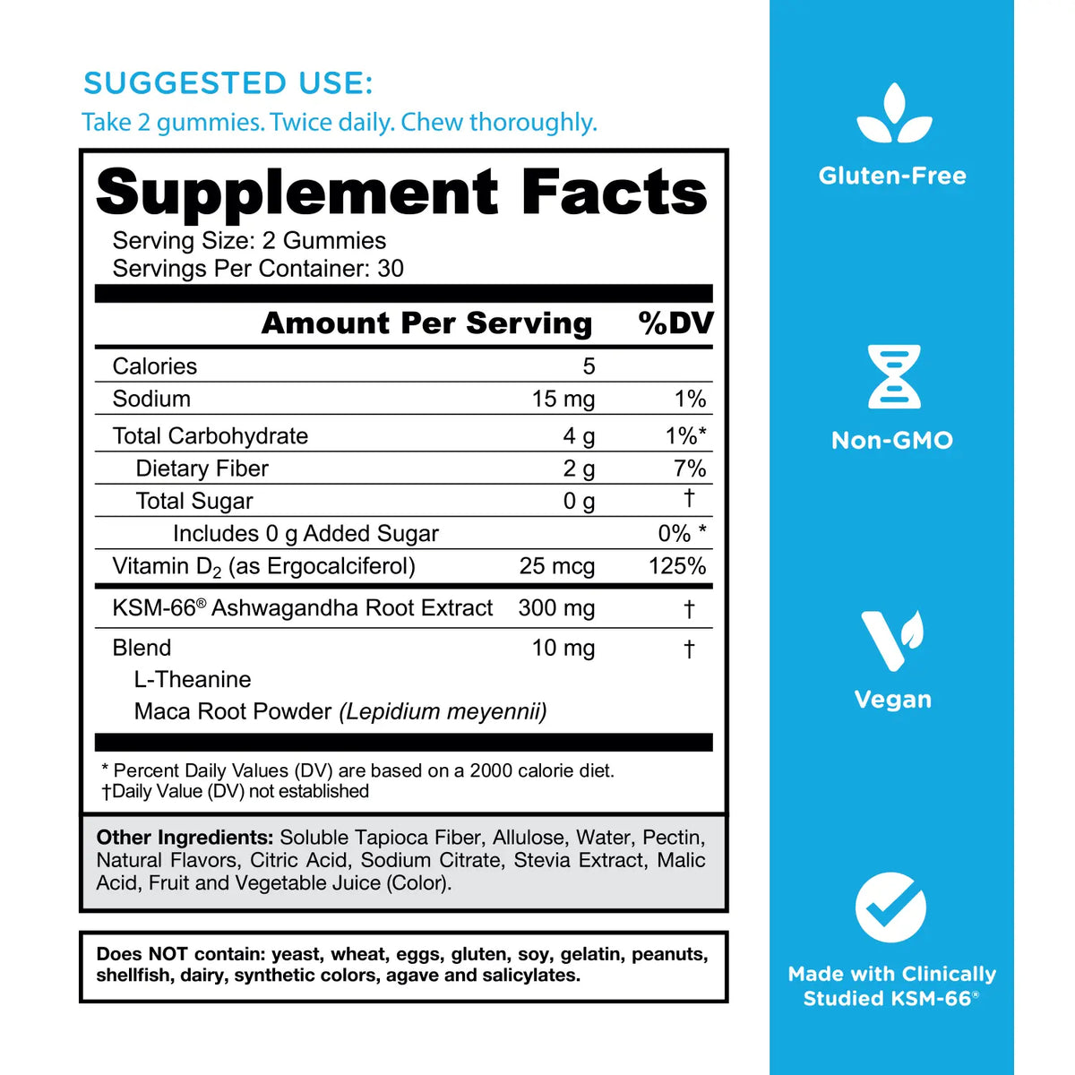 Zero Sugar 3-in-1 Gut Health Gummies – ACV + Probiotics + Vitamins