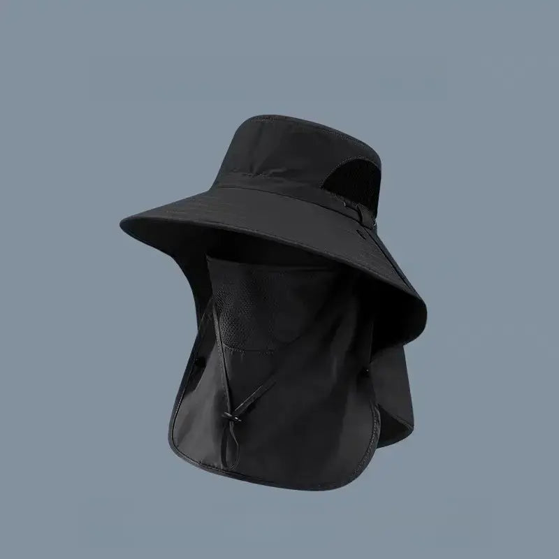 Detachable Outdoor Fishing Face Covering Neck Protection Sun Hat