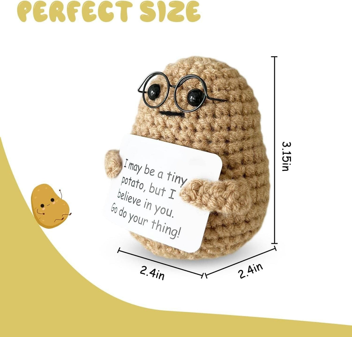 5PCS Handcrafted Potato Doll