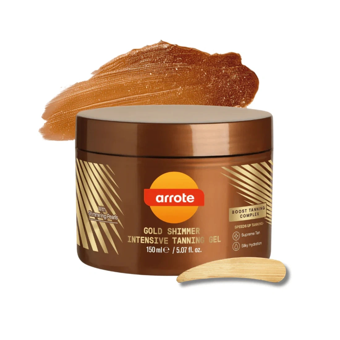 Gold Shimmer intensive Tanning Gel