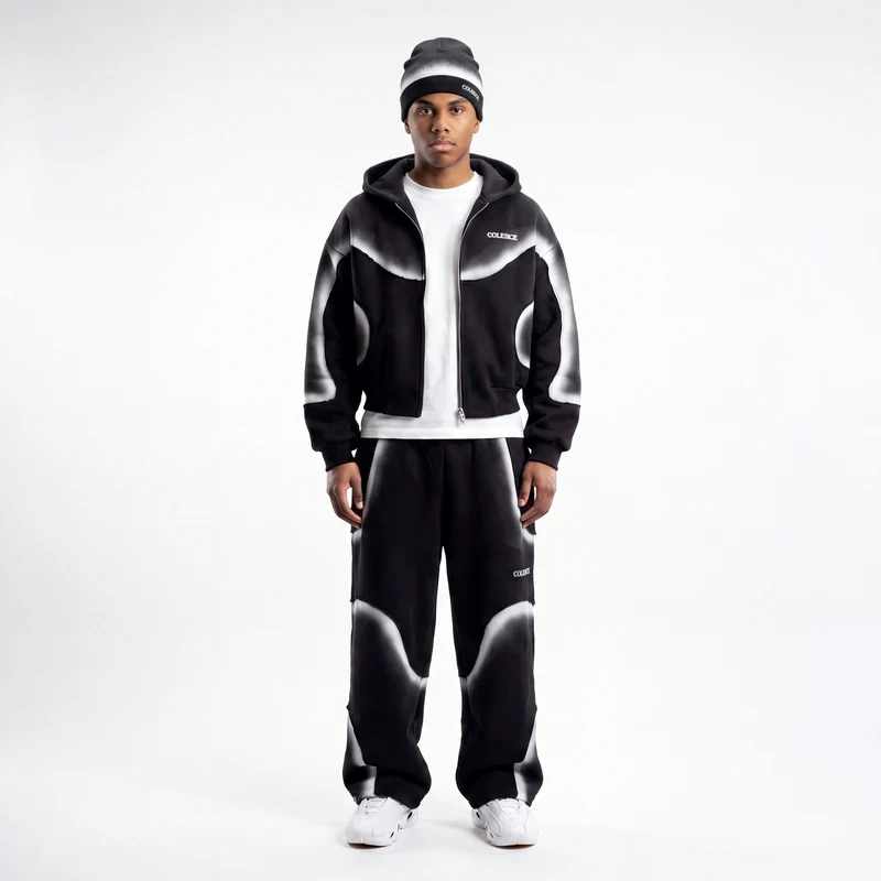 Midnight Gradient Streetwear Tracksuit