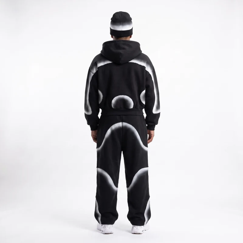 Midnight Gradient Streetwear Tracksuit