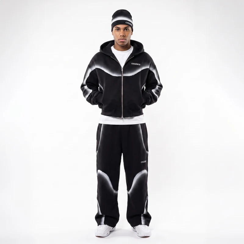 Midnight Gradient Streetwear Tracksuit