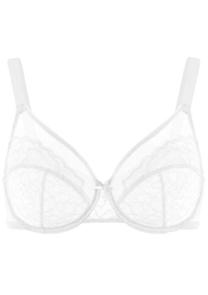 Enchante Unlined Non-padded Lace Underwire Bra