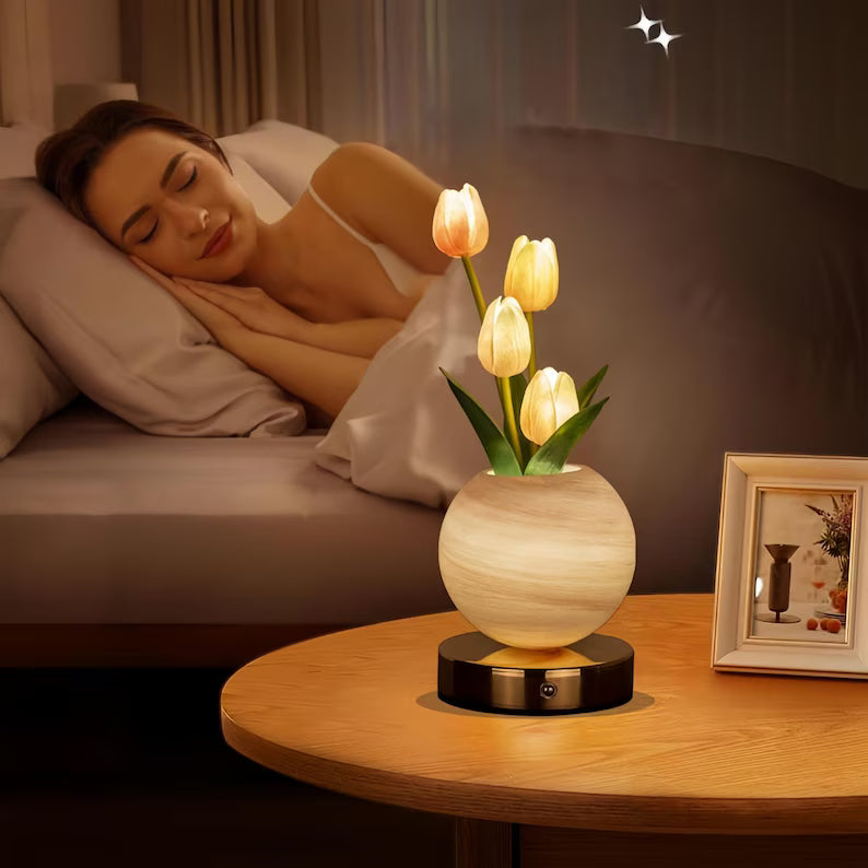 Tulip Starry Sky Night Table Lamp