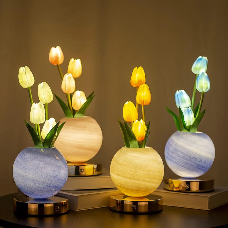 Tulip Starry Sky Night Table Lamp