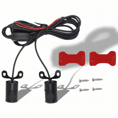Angel Wing Light Projectors for Motorcycles