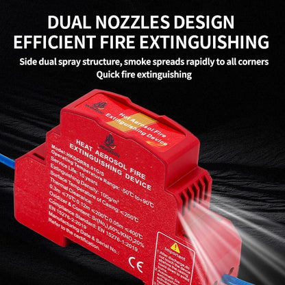 Automatic Aerosol Fire Suppression Device – Heat-Activated & Zero Maintenance