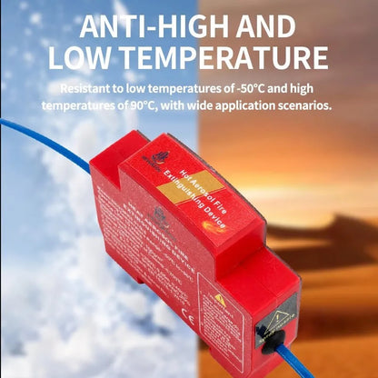 Automatic Aerosol Fire Suppression Device – Heat-Activated & Zero Maintenance