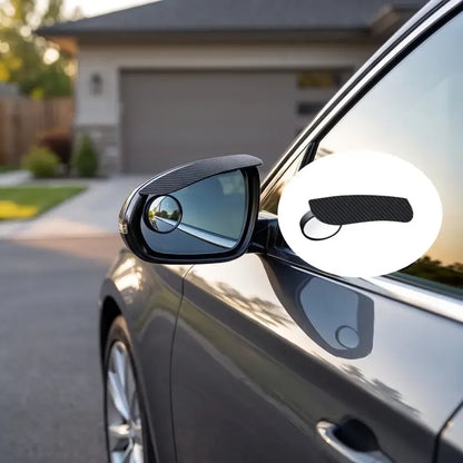 2-in-1 Side Mirror Rain Visors with Blind Spot Mirrors